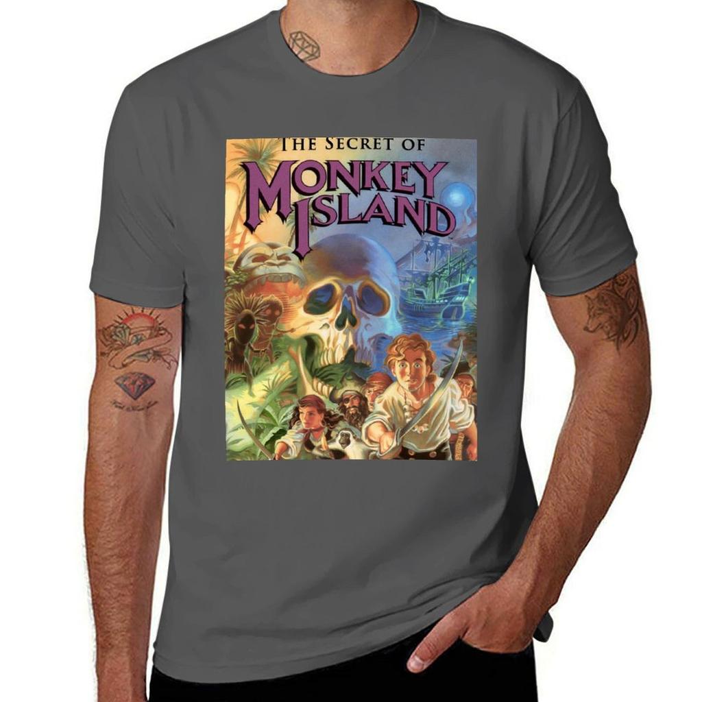 THE SECRET OF MONKEY ISLAND T-Shirt Stretch Fabric Comfort T-Shirt