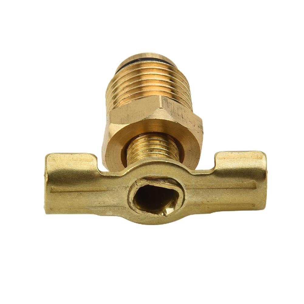 Air Compressor Tank 1/4 Drain-Plug Valve/tap/drain Cock With T-handle-new
