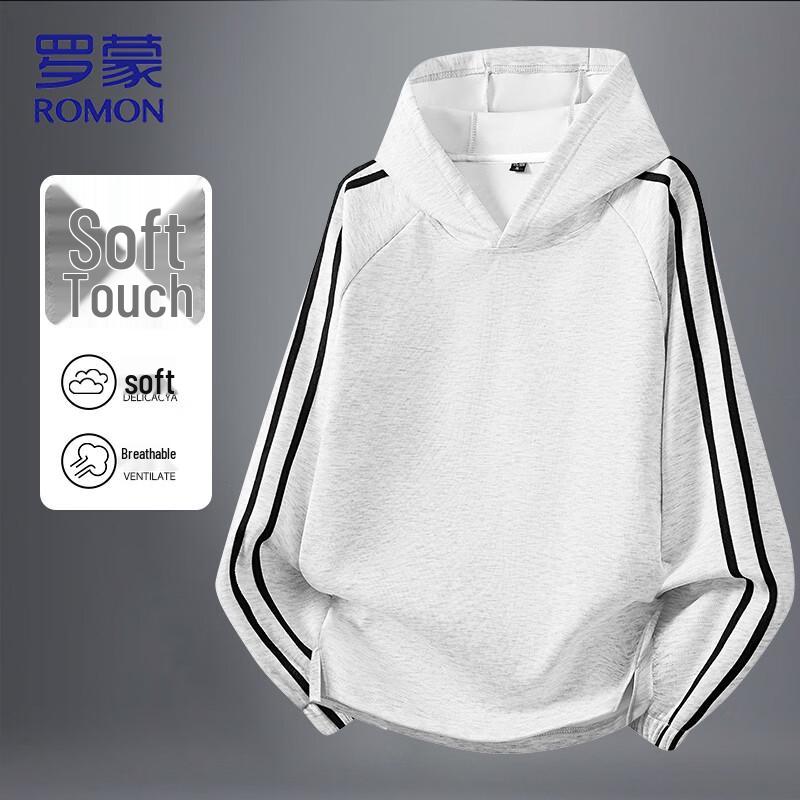 ROMON Men s Autumn/Winter Hooded Sweatshirt L