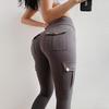 Women’s High Waist Quick-Dry Fitness Pants - Elastic, Tight, Sexy, Hip Lifting, Nine-Point Sports Leggings
