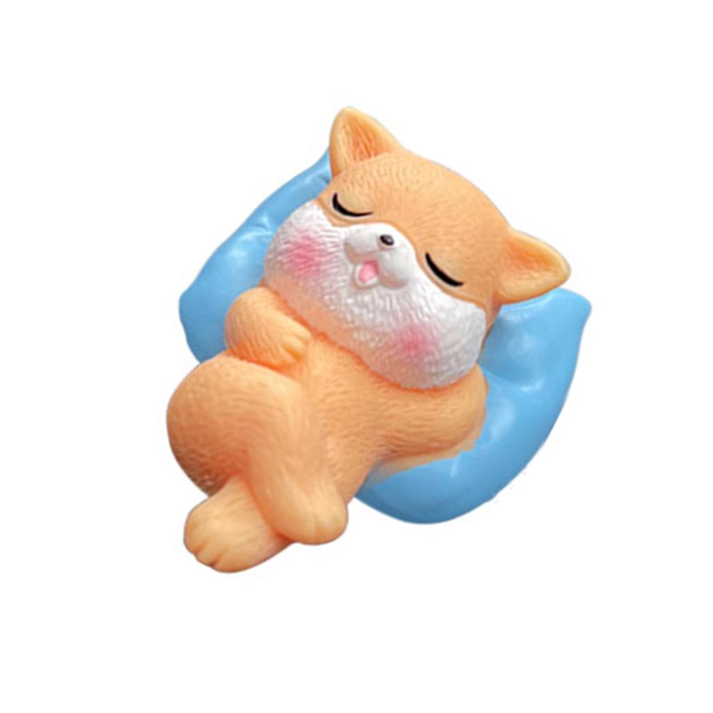 Lustige Schlaf Tierfigur Cartoon Panda Hund Schwein Kaninchen Kissen Miniatur Ornament für Zuhause Büro Schreibtisch oder Autodekorationen