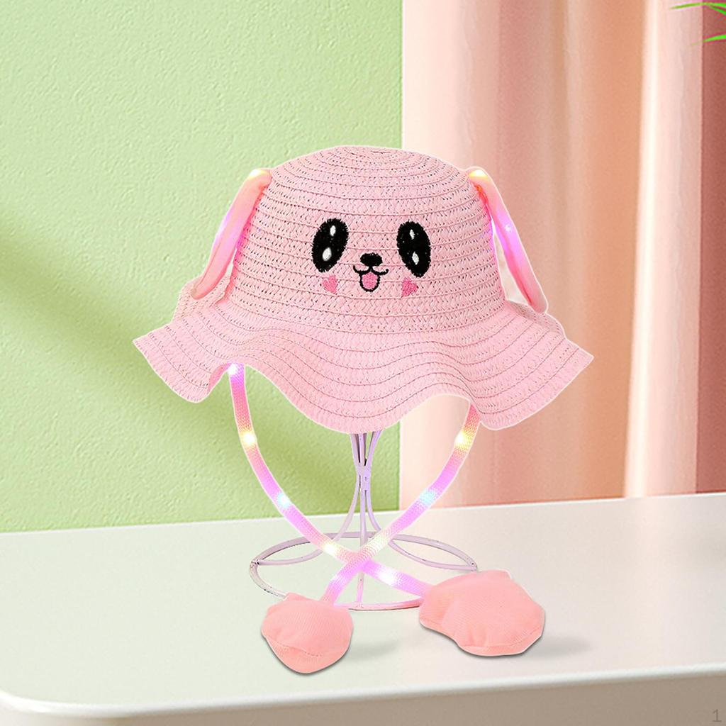 Children's Hat with Light And Moving Ears for Outdoor Activities