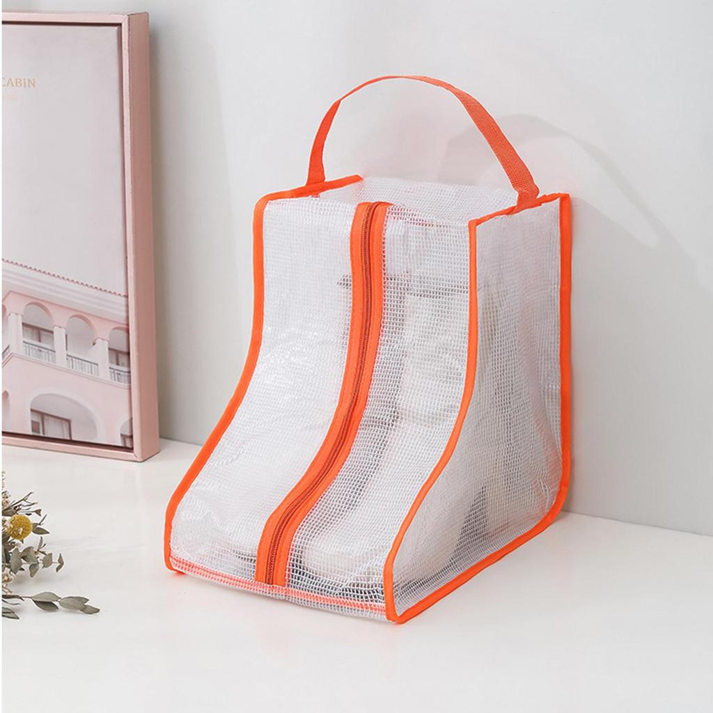 Úložná taška na botu Přenosný zip Vodotěsný Ochrana proti vlhkosti Odolná proti prachu Těsnění Neplísňový stojící kryt boty na výlet