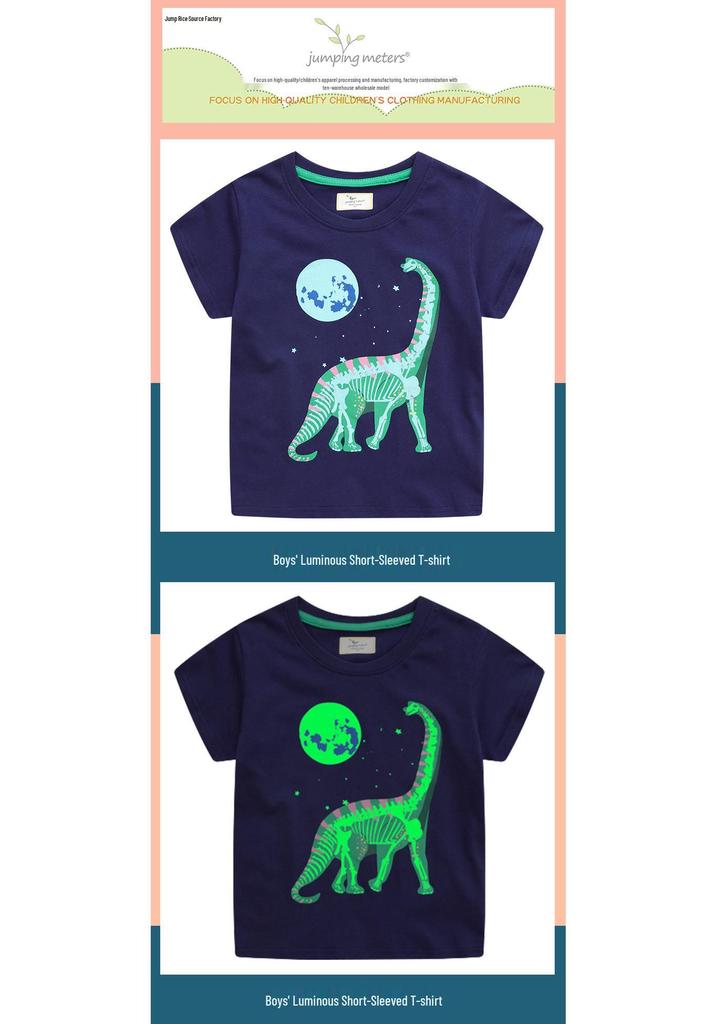 Luminous Children's Summer Short-Sleeve T-Shirt - New Design