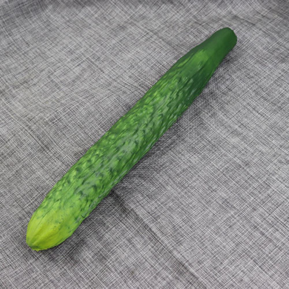Realistic Simulation Vegetables Ornament Artificial Fake Cucumber Eggplant Vegetable Model Decorative Festive Party Photo Props