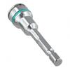 8mm and 10mm Hex Socket Sleeve Adapter with 1/4in Shank for Ratchet Wrench