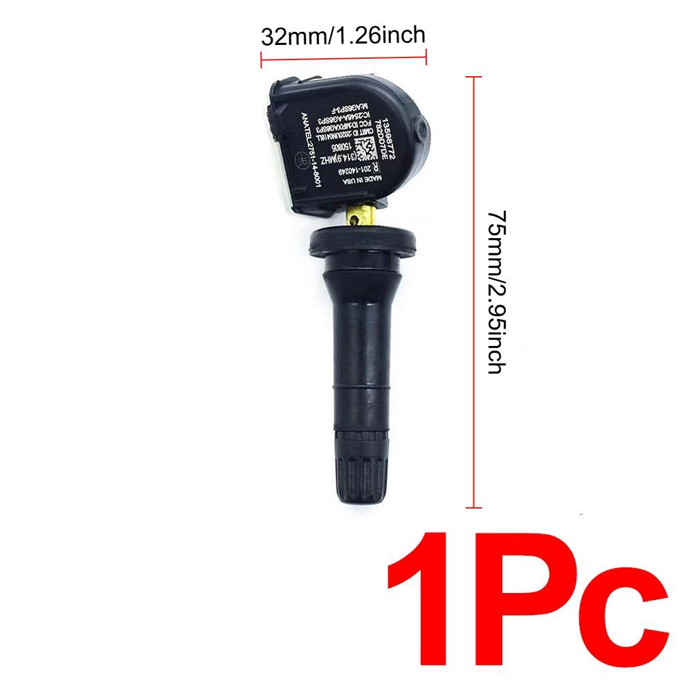 

TPMS Sensor Waterproof Car Tire Detector Real Time for Ford Mondeo Taurus EV6T1A180CB 2036832 2318530 Tire Pressure Monitor Black-1Pc
