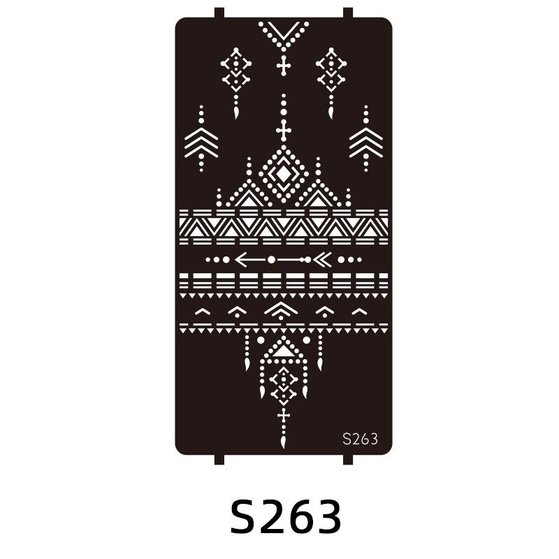 Indian Hannah Tattoo Template Tattoo Hand Drawn Template Juice Tattoo Sticker Painted Hennatattoo