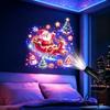 USB Christmas Projection LED Night Light Non Glare for Indoor Outdoor Covered Xmas Eve Party Celebrations
