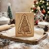 Wooden Gingerbread and Shortbread Cookie Mold Cutter