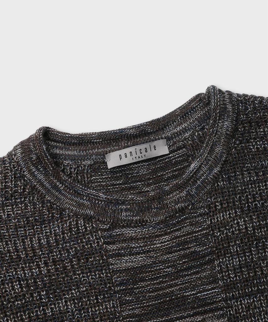 PANICALE Wool Blend Pocket Knit 2 Colors