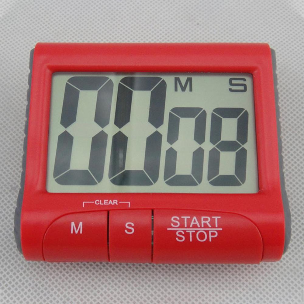 Digital Timer Large Display Digital Screen Magnetic Durable For Kitchen Kitchen Tools Kitchen Timer Sleep Stopwatch Clock Timing