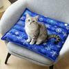 Summer Cooling Pet Water Bed Cushion Ice Pad Cat Sleeping Square Mat for Puppy Dogs Cats Pet Kennel Top Quality Cool Cold