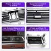 Front Central Air Conditioner AC Vent Grille Outlet Panel for BMW 5 GT Series F07 528 535 550 2010-2017 64229142584 64229142590
