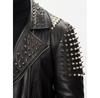 Куртка кожаная Serge Pariente Stud