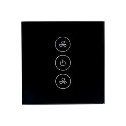 TUYA Smart Fan Switch EU WiFi Wireless Timing Remote Control Wall Ceiling Fan Switches 86mm*86mm*34mm&Eu Standard