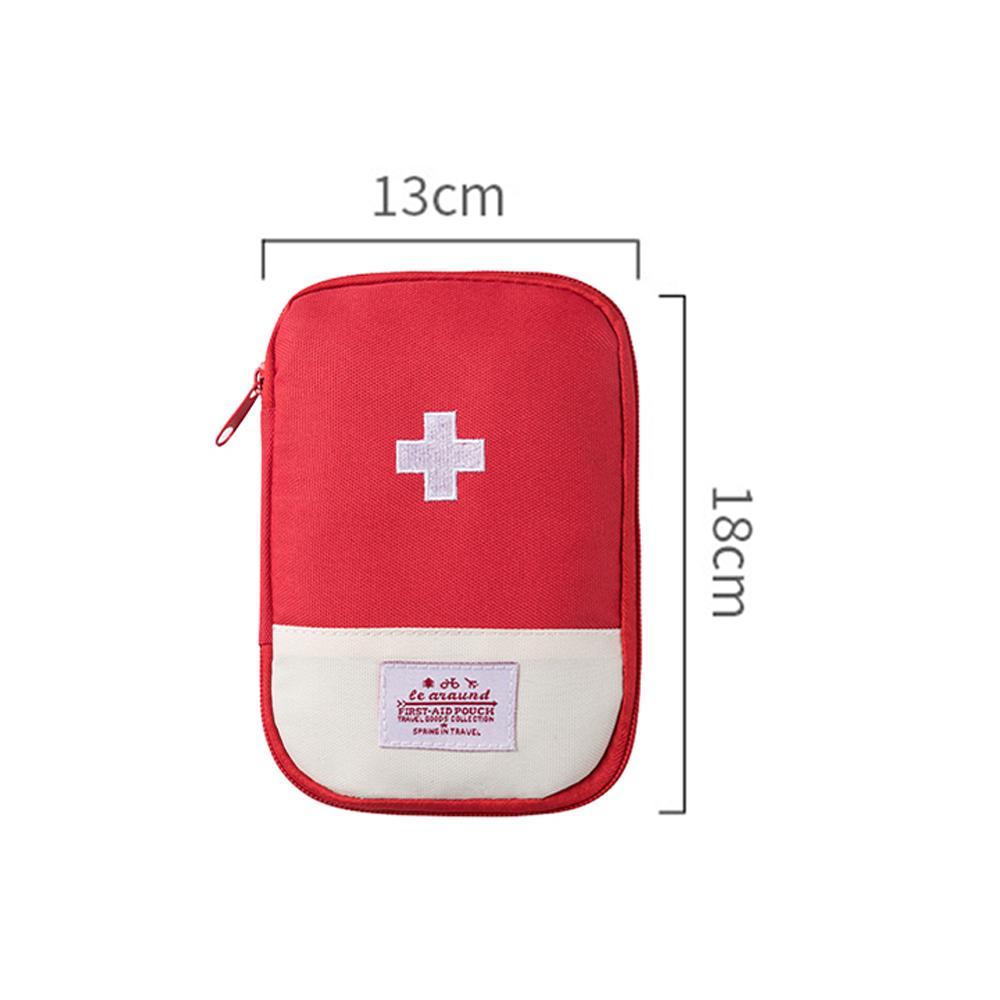 Mini-Erste-Hilfe-Tasche Tragbar Klein Notfall-Medikamenten-Aufbewahrungstasche Medizintasche für Outdoor-Camping Wandern Zuhause Reisen Notfall