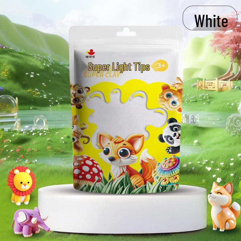 Super Light Clay Cup - 100g, 24 Colors, Low Boron, Ideal for Kindergarten Handmade Toys & Molds