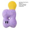 Squeaky Stuffed Dog Toy Soft Plush Pet Chew Toy Interactive Crinkle Puppy Teething Toy for Small Medium Dogs Cats