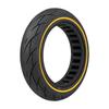 For Ninebot F40 F30 F20 Electric Scooter 10 Inch Honeycomb Rubber Solid Trye Tire 10X2.125 Airless Anti-Skid Treads Yellow