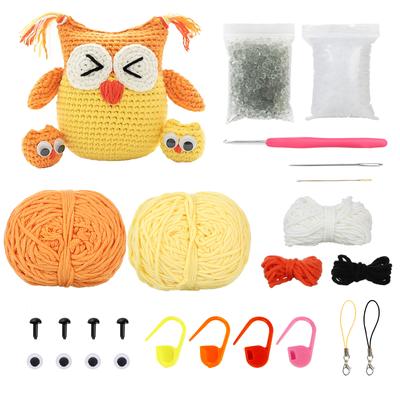 Häkel-Strick-DIY-Wollmaterial-Kit