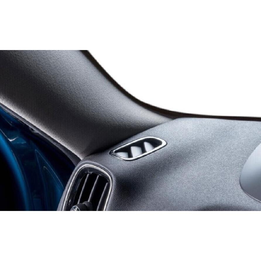 For Mini Cooper Countryman F60 Black Steel Dashboard Upper Air Outlet Vent Trim