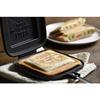 [Made in Tsubame-Sanjo] TSBBQ Hot Sandwich Maker TSBBQ-004. Keeps bread crusts from sticking together and prevents filling from spilling out! Stylish