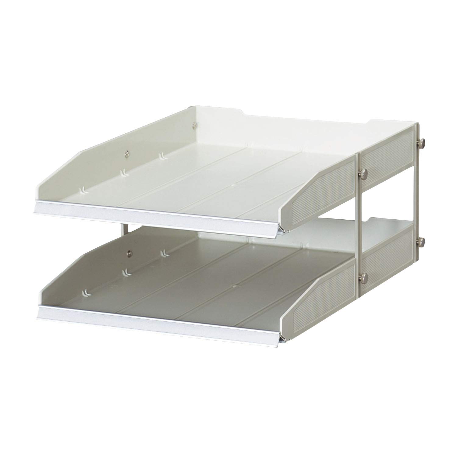 

Crown Pillar Tray CR-TR22-NG, 2 Tiers, A4 Size, Vertical