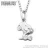 Snoopy Diamond Petite Necklace Silver 925 Official PEANUTS Special Edition Japan