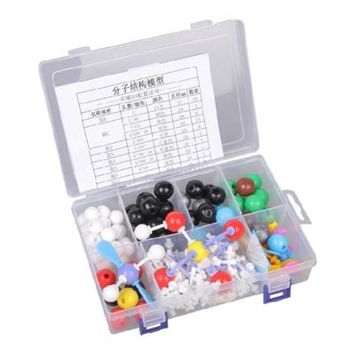 207Pcs Easy To Assemble Chemistry Molecular Model Set for Education Includes 79 Atoms 18 Electron Clouds 110 Bonds