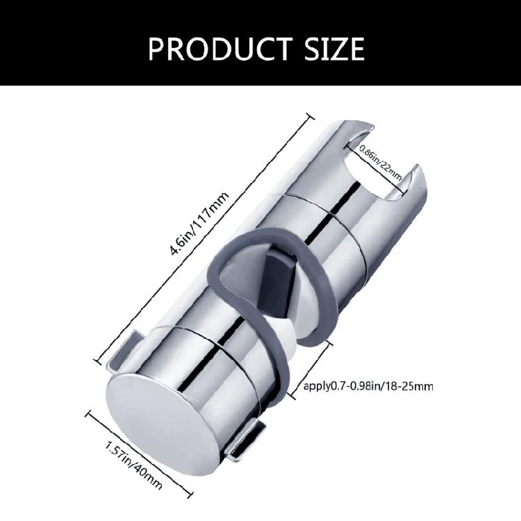 Not Drill Handheld Shower Head Brackets Adjustable Shower Rod Holder Universal Shower Head Holder Rotatable Brackets