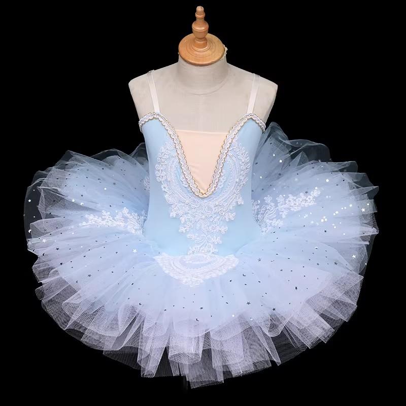 Fashion Ballet Dress Stage Performance Costume Girl's Ballerina Outfit Children's Clothes Ballet Dance Wear Summer Dresses