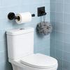 Stainless Steel Towel Rings Robe Hook Toilet Paper Holder Adhesive Towel Rack for Modern Bathrooms Easy to Install