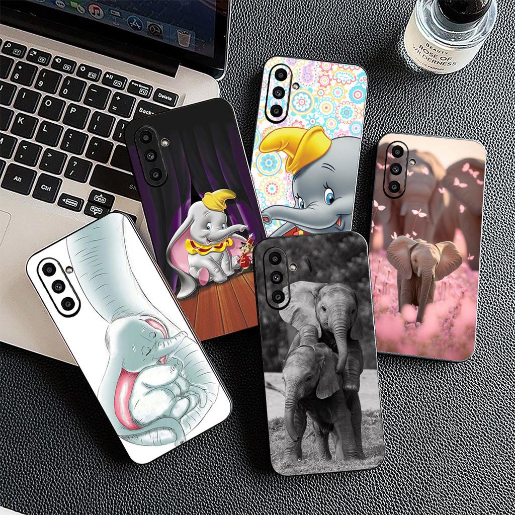 Elephant Dumbo Silicone Cover for Apple iPhone 17 Pro XS Max Air XR 6 Plus X 5 + SE 2022 SE2 6+ Coque Phone Case