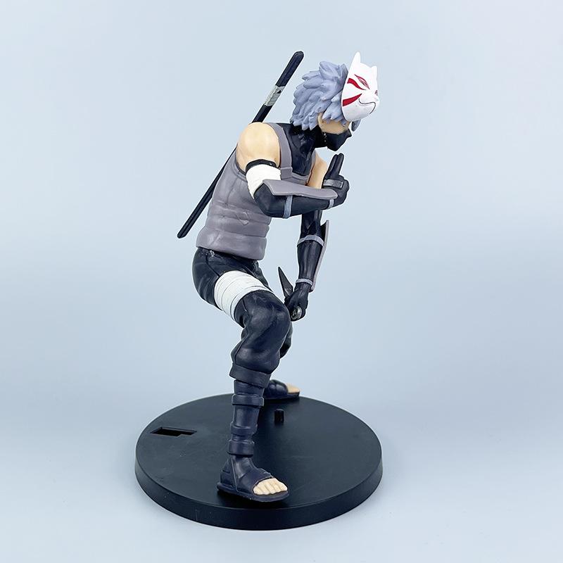 Ny Naruto Anime Figur 18cm Hatake Kakashi PVC Action Figur Modell Docka bil Prydnader Samlingar Leksak Gåvor