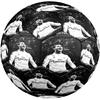 Ronaldo's Lion Celebration Size 5 Soccer Ball Machine Sewn Indoor/Outdoor Universal Football Unique Gift for Soccer Lovers