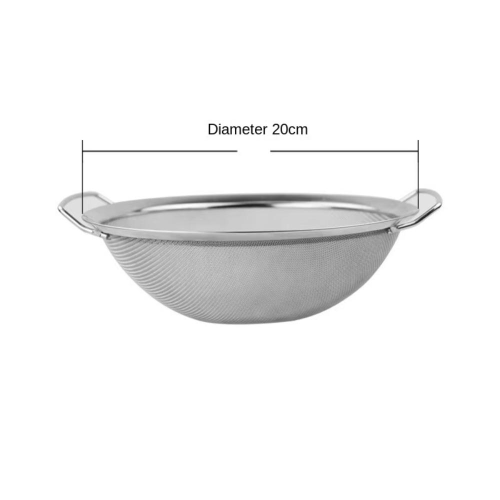 Large Strainer Basket Fine Mesh Food Filter Drainer New Juice Rice Flour Sieve Cooking Utensil