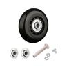 Suitcase Wheels Trolley Case Luggage Wheels Flexible Luggage Suitcase Swivel Wheels Mute Suitcase Replacement Wheels