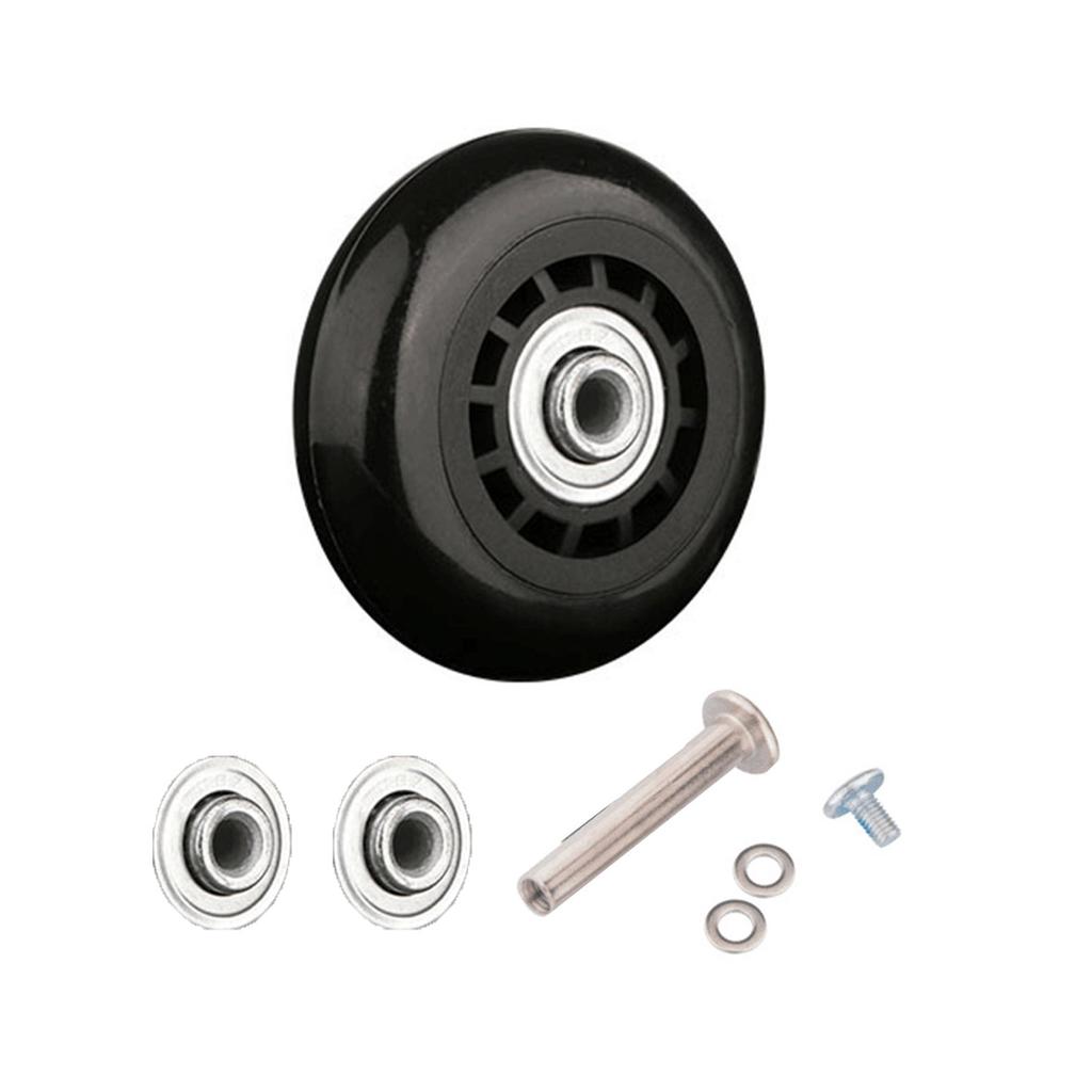 Suitcase Wheels Trolley Case Luggage Wheels Flexible Luggage Suitcase Swivel Wheels Mute Suitcase Replacement Wheels