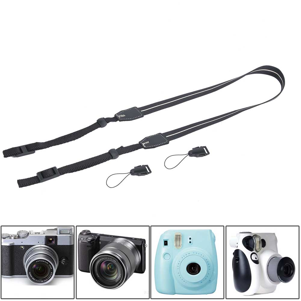 Universal Adjustable Camera Shoulder Neck Belt Strap for SLR DSLR Cameras (LA 409)