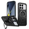 For Xiaomi POCO F8 Ultra F8 Pro Case Military Drop-proof Hard PC+TPU 360° Adjustable Ring Back Stand Cover for Poco F 8 Pro
