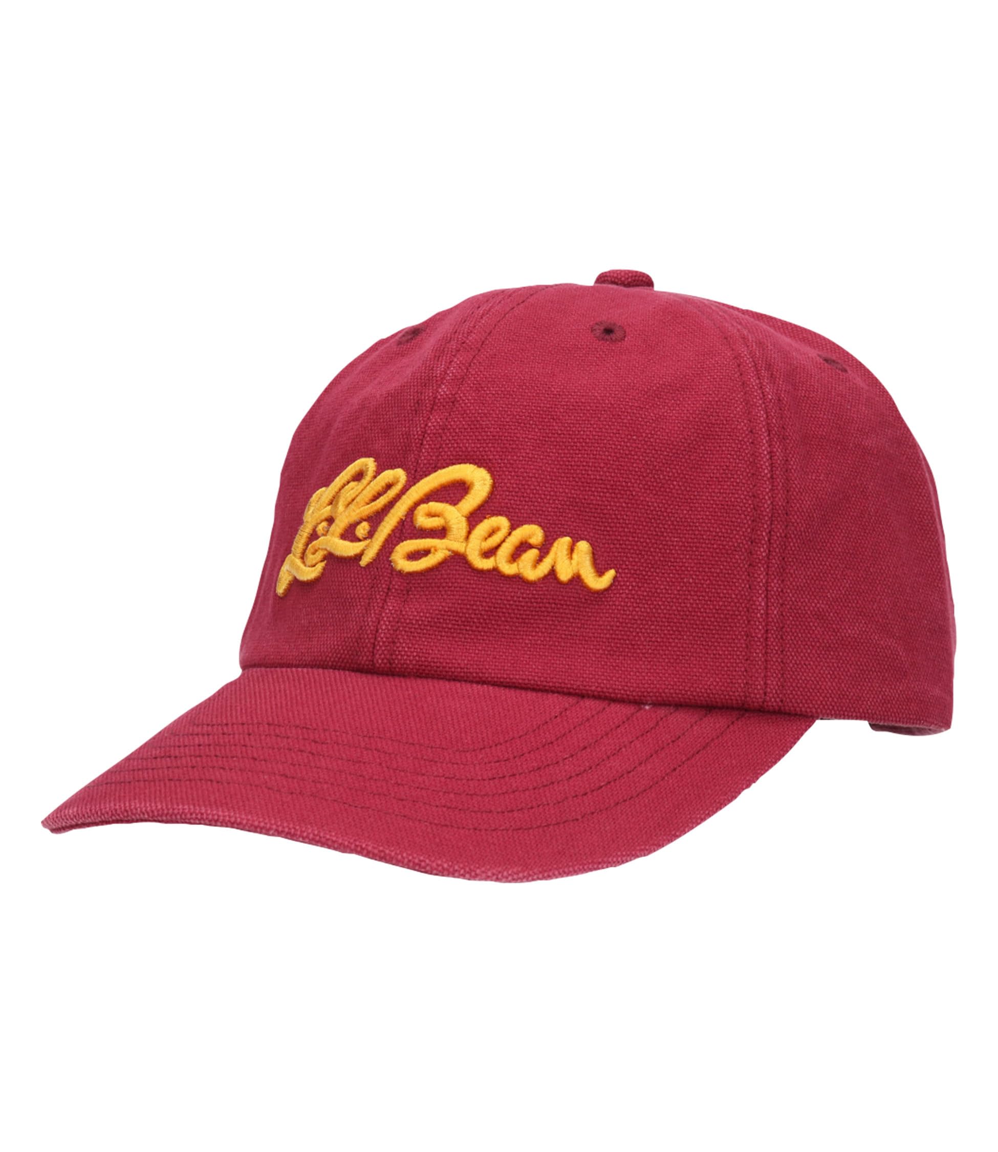 

[L.L.Bean] Мужская washed-кепка из парусины L Темно-красная CK05445006