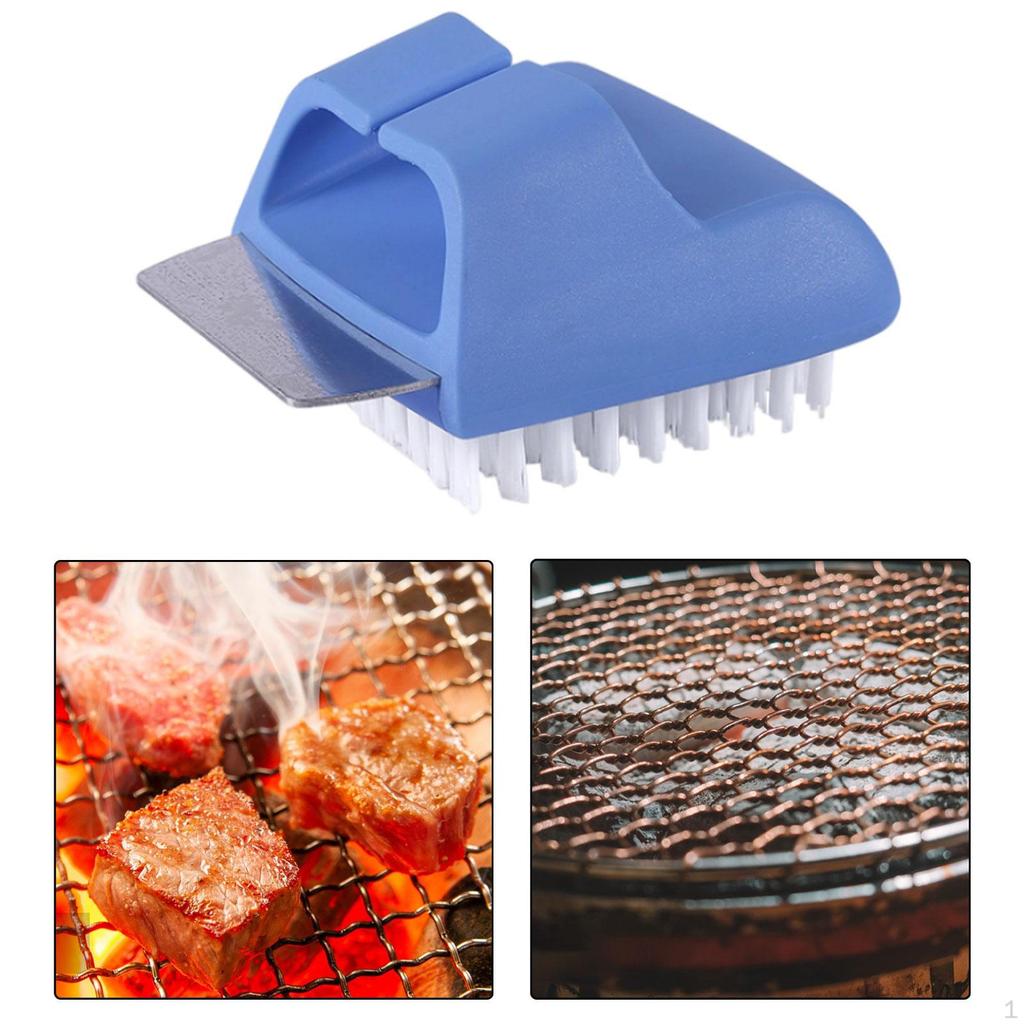 2 in 1 Grill Brush and Scraper Barbecue Brushes Suitable for All Grates Cleaning