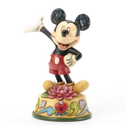 Jim Shore for Enesco Disney Traditions Mickey July Figure 4-inch [Used]