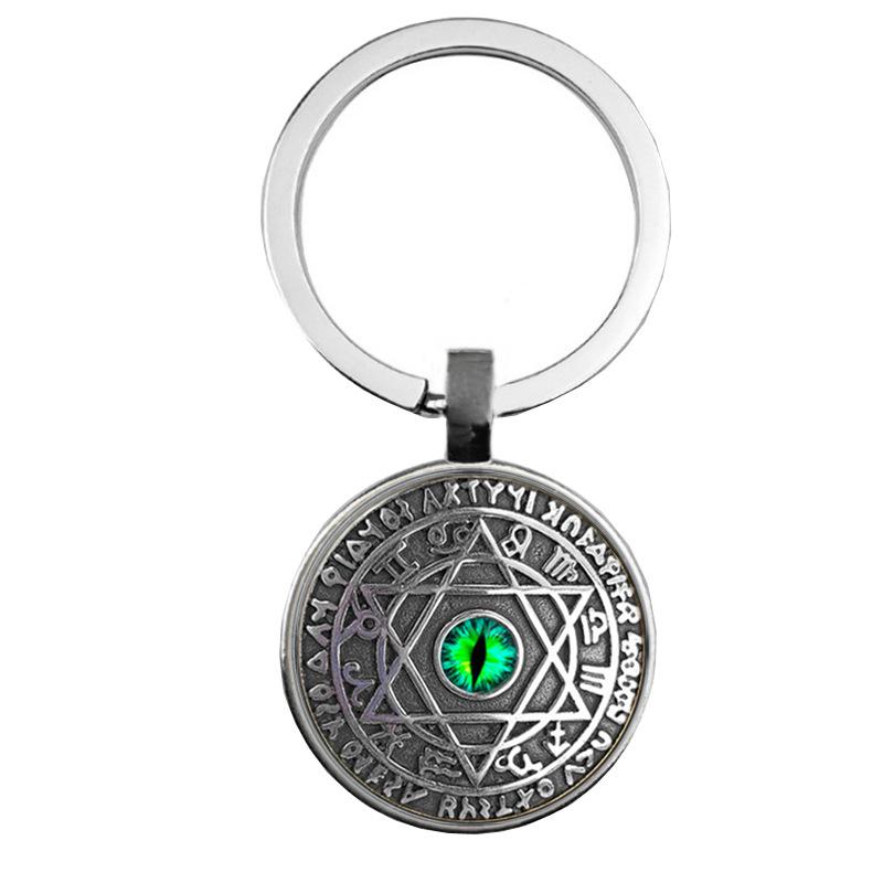 Keychain Accessories Pendant Floral Thanksgiving Text Good Friends Retro Personalized Keychain Gift Pendant