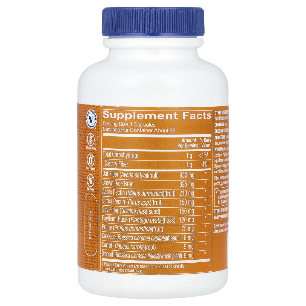 Fiber Blend, 100 Capsules