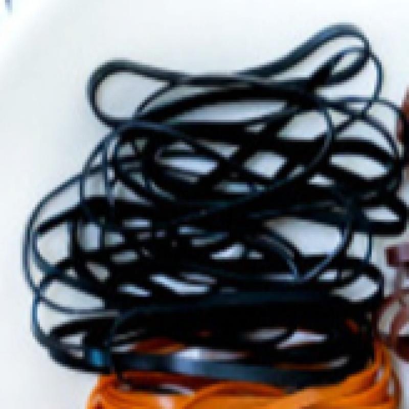 Daiso Brown Tpu Bands  Pack Of 120