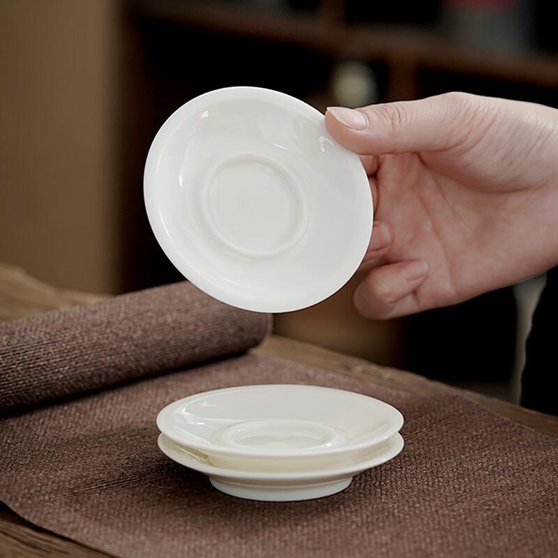 De Ou Starlight Porcelain Tea Cup Coasters Set