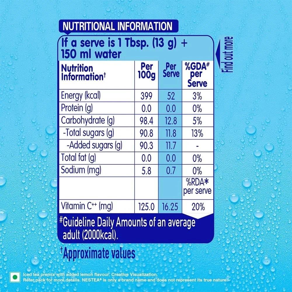 Nestea Polvere Tè Freddo Istantaneo | Gusto Limone 400g