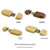 Bamboo USB Drive Set: Custom Laser Engraved with Logo or School Emblem - Perfect for Weddings and Photography Gifts